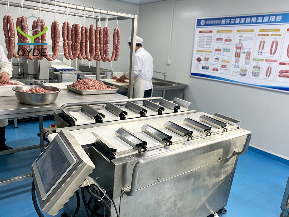 Sausage Intelligent High-Speed Belt-Type Weight Distribution Scale