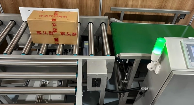 Intelligent Box Check-Weigher: High Precision Weight Inspection Machine for Carton & Case Packaging Lines